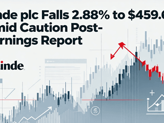 Linde plc Falls 2.88% to $459.69 Amid Caution Post-Earnings Report