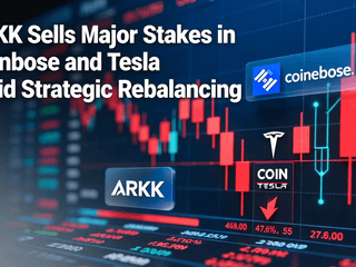 ARKK Sells Major Stakes in Coinbase and Tesla Amid Strategic Rebalancing