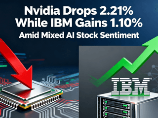 Nvidia Drops 2.21% While IBM Gains 1.10% Amid Mixed AI Stock Sentiment