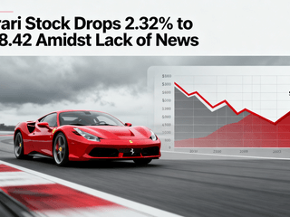 Ferrari Stock Drops 2.32% to $358.42 Amidst Lack of News