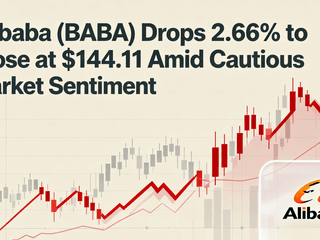Alibaba (BABA) Drops 2.66% to Close at $144.11 Amid Cautious Market Sentiment