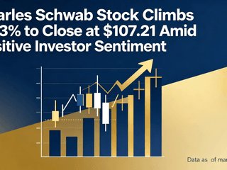 Charles Schwab Stock Climbs 2.03% to Close at $107.21 Amid Positive Investor Sentiment