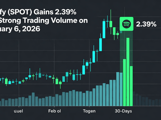 Spotify (SPOT) Gains 2.39% with Strong Trading Volume on February 6, 2026