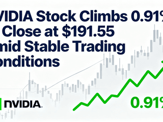 NVIDIA Stock Climbs 0.91% to Close at $191.55 Amid Stable Trading Conditions