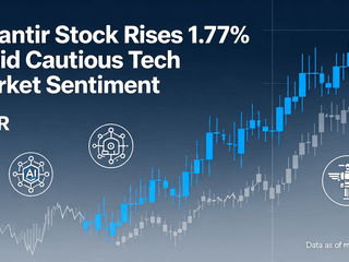 Palantir Stock Rises 1.77% Amid Cautious Tech Market Sentiment