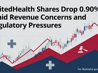 UnitedHealth Shares Drop 0.90% Amid Revenue Concerns and Regulatory Pressures