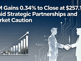 IBM Gains 0.34% to Close at $257.16 Amid Strategic Partnerships and Market Caution