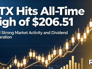 RTX Hits All-Time High of $206.51 Amid Strong Market Activity and Dividend Declaration