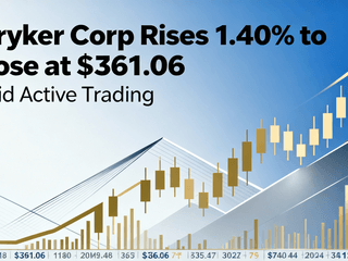 Stryker Corp Rises 1.40% to Close at $361.06 Amid Active Trading