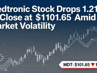 Medtronic Stock Drops 1.21% to Close at $101.65 Amid Market Volatility