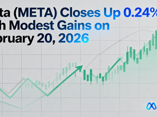 Meta (META) Closes Up 0.24% with Modest Gains on February 20, 2026