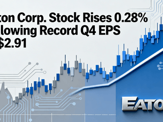 Eaton Corp. Stock Rises 0.28% Following Record Q4 EPS of $2.91