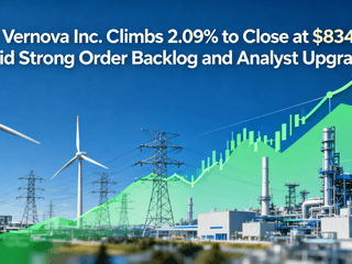 GE Vernova Inc. Climbs 2.09% to Close at $834.61 Amid Strong Order Backlog and Analyst Upgrades