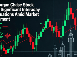 JPMorgan Chase Stock Sees Significant Intraday Fluctuations Amid Market Sentiment