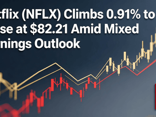 Netflix (NFLX) Climbs 0.91% to Close at $82.21 Amid Mixed Earnings Outlook