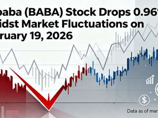 Alibaba (BABA) Stock Drops 0.96% Amidst Market Fluctuations on February 19, 2026