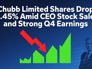 Chubb Limited Shares Drop 1.45% Amid CEO Stock Sale and Strong Q4 Earnings