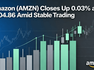 Amazon (AMZN) Closes Up 0.03% at $204.86 Amid Stable Trading