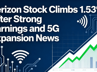 Verizon Stock Climbs 1.53% After Strong Earnings and 5G Expansion News