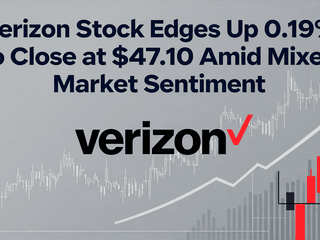 Verizon Stock Edges Up 0.19% to Close at $47.10 Amid Mixed Market Sentiment