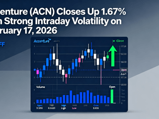 Accenture (ACN) Closes Up 1.67% with Strong Intraday Volatility on February 17, 2026
