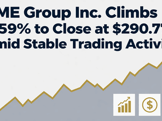 CME Group Inc. Climbs 0.59% to Close at $290.77 Amid Stable Trading Activity