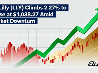 Eli Lilly (LLY) Climbs 2.27% to Close at $1,038.27 Amid Market Downturn