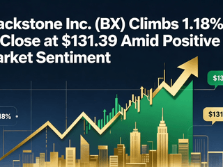 Blackstone Inc. (BX) Climbs 1.18% to Close at $131.39 Amid Positive Market Sentiment