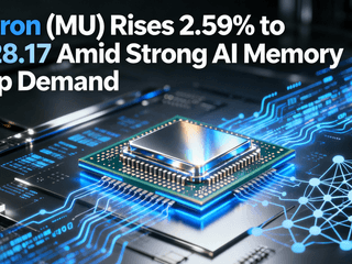 Micron (MU) Rises 2.59% to $428.17 Amid Strong AI Memory Chip Demand