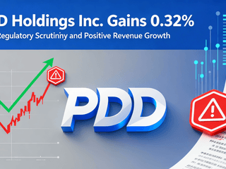 PDD Holdings Inc. Gains 0.32% Amid Regulatory Scrutiny and Positive Revenue Growth
