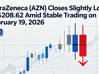 AstraZeneca (AZN) Closes Slightly Lower at $208.62 Amid Stable Trading on February 19, 2026