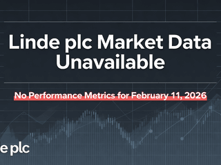 Linde plc Market Data Unavailable: No Performance Metrics for February 11, 2026