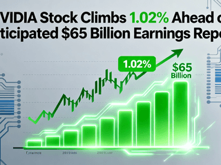 NVIDIA Stock Climbs 1.02% Ahead of Anticipated $65 Billion Earnings Report