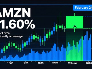 Amazon (AMZN) Gains 1.60% with Strong Trading Volume on February 24, 2026