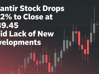 Palantir Stock Drops 2.42% to Close at $139.45 Amid Lack of New Developments