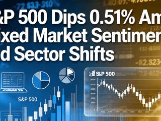 S&P 500 Dips 0.51% Amid Mixed Market Sentiment and Sector Shifts
