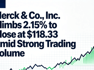 Merck & Co., Inc. Climbs 2.15% to Close at $118.33 Amid Strong Trading Volume