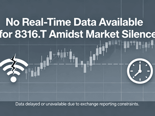 No Real-Time Data Available for 8316.T Amidst Market Silence