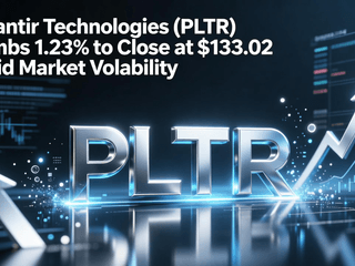 Palantir Technologies (PLTR) Climbs 1.23% to Close at $133.02 Amid Market Volatility