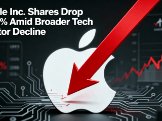 Apple Inc. Shares Drop 2.27% Amid Broader Tech Sector Decline