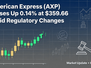 American Express (AXP) Closes Up 0.14% at $359.66 Amid Regulatory Changes