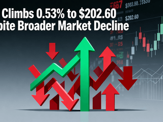 PGR Climbs 0.53% to $202.60 Despite Broader Market Decline