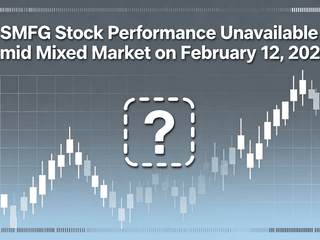 SMFG Stock Performance Unavailable Amid Mixed Market on February 12, 2026