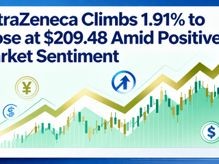 AstraZeneca Climbs 1.91% to Close at $209.48 Amid Positive Market Sentiment