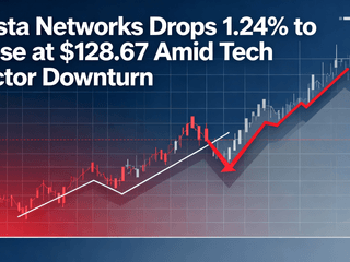 Arista Networks Drops 1.24% to Close at $128.67 Amid Tech Sector Downturn