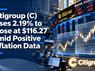 Citigroup (C) Rises 2.19% to Close at $116.27 Amid Positive Inflation Data