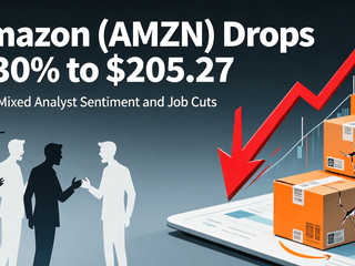 Amazon (AMZN) Drops 2.30% to $205.27 Amid Mixed Analyst Sentiment and Job Cuts