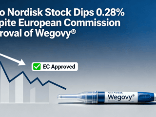 Novo Nordisk Stock Dips 0.28% Despite European Commission Approval of Wegovy®