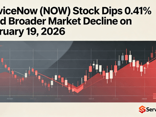 ServiceNow (NOW) Stock Dips 0.41% Amid Broader Market Decline on February 19, 2026