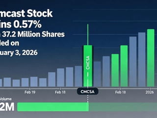 Comcast Stock Gains 0.57% with 37.2 Million Shares Traded on February 3, 2026